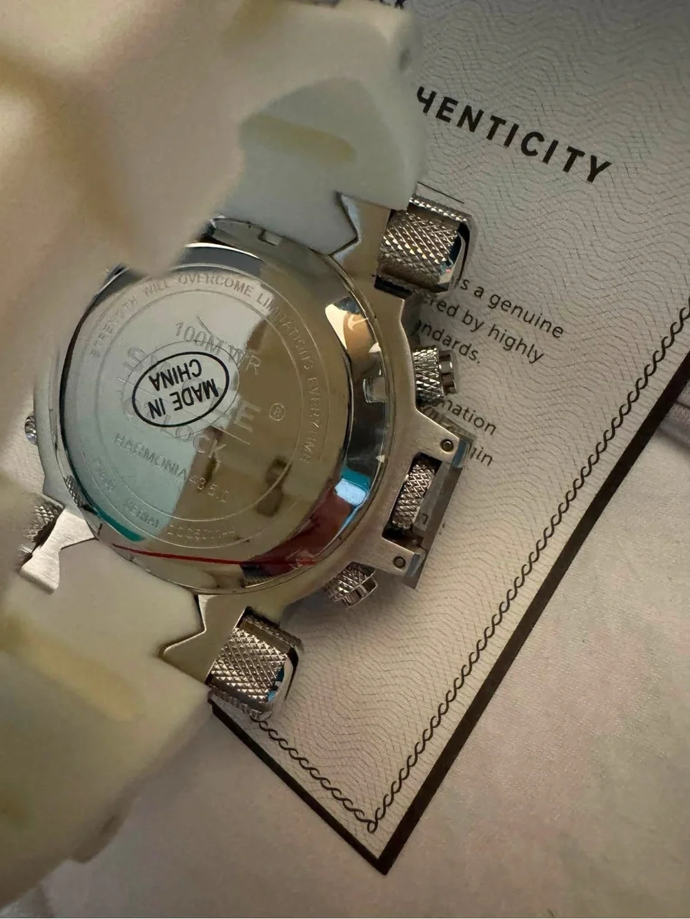 SWOLE O’CLOCK HARMONIA WOMENS WATCH